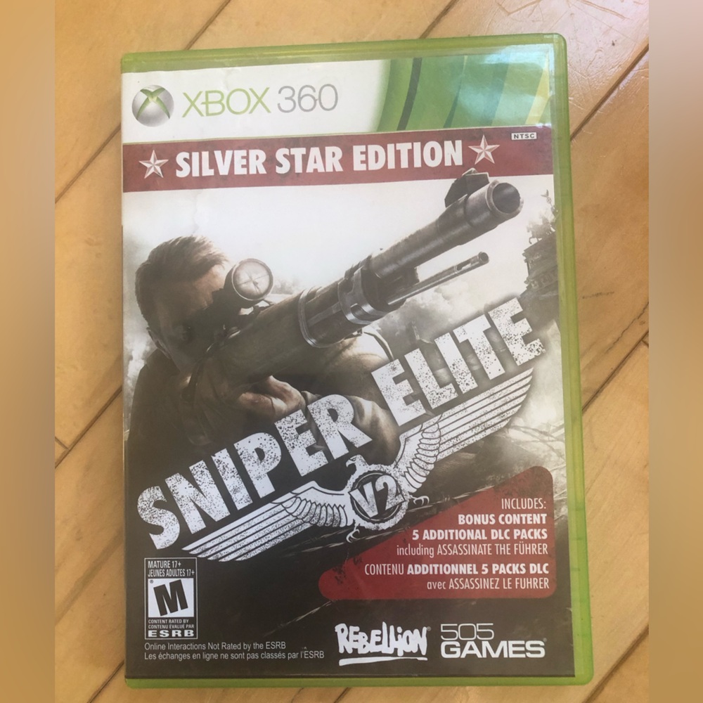 Xbox 360 - Sniper Elite V2 Silver Star Edition